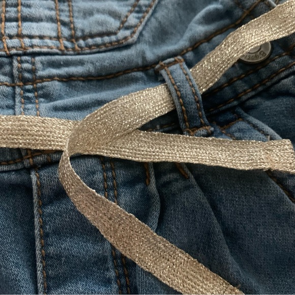 🍭3/$15 Oshkosh B’Gosh Baby Knit-Like Denim Overalls-9months - Picture 5 of 16